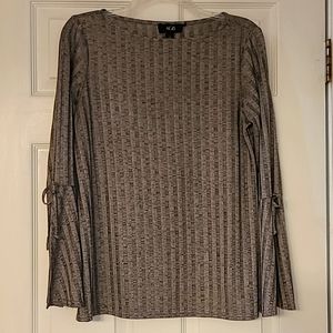 AGB Silver Dress Top